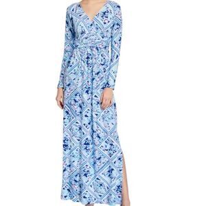 Lilly Pulitzer Nichola Maxi Dress Meet Me On The Dock
Size medium-E21
